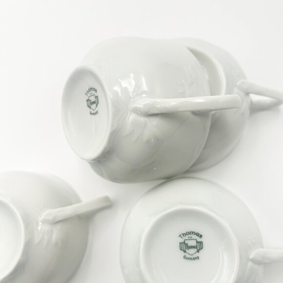 6 Antique Teacups with Elegant Ranson Pattern from Thomas Germany Replacements - Picture 10 of 16